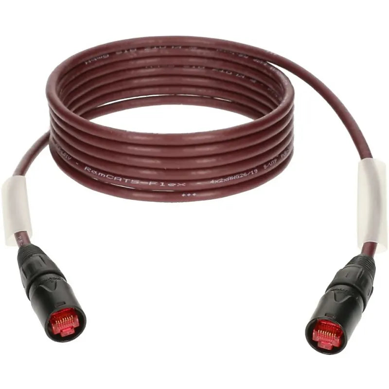 Klotz 3 Meter highly flexible RamCAT network cable for the use on the road