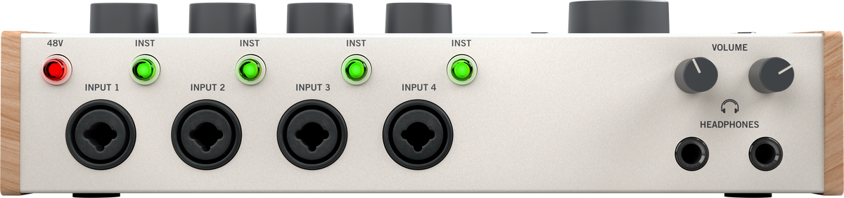 Universal Audio Volt 476P USB audio interface - front panel