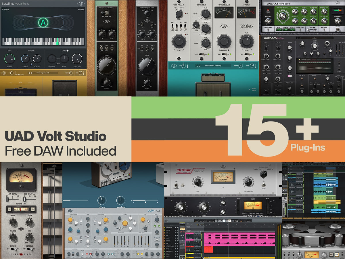Universal Audio Volt 476P USB audio interface - included UAD Volt Studio Bundle