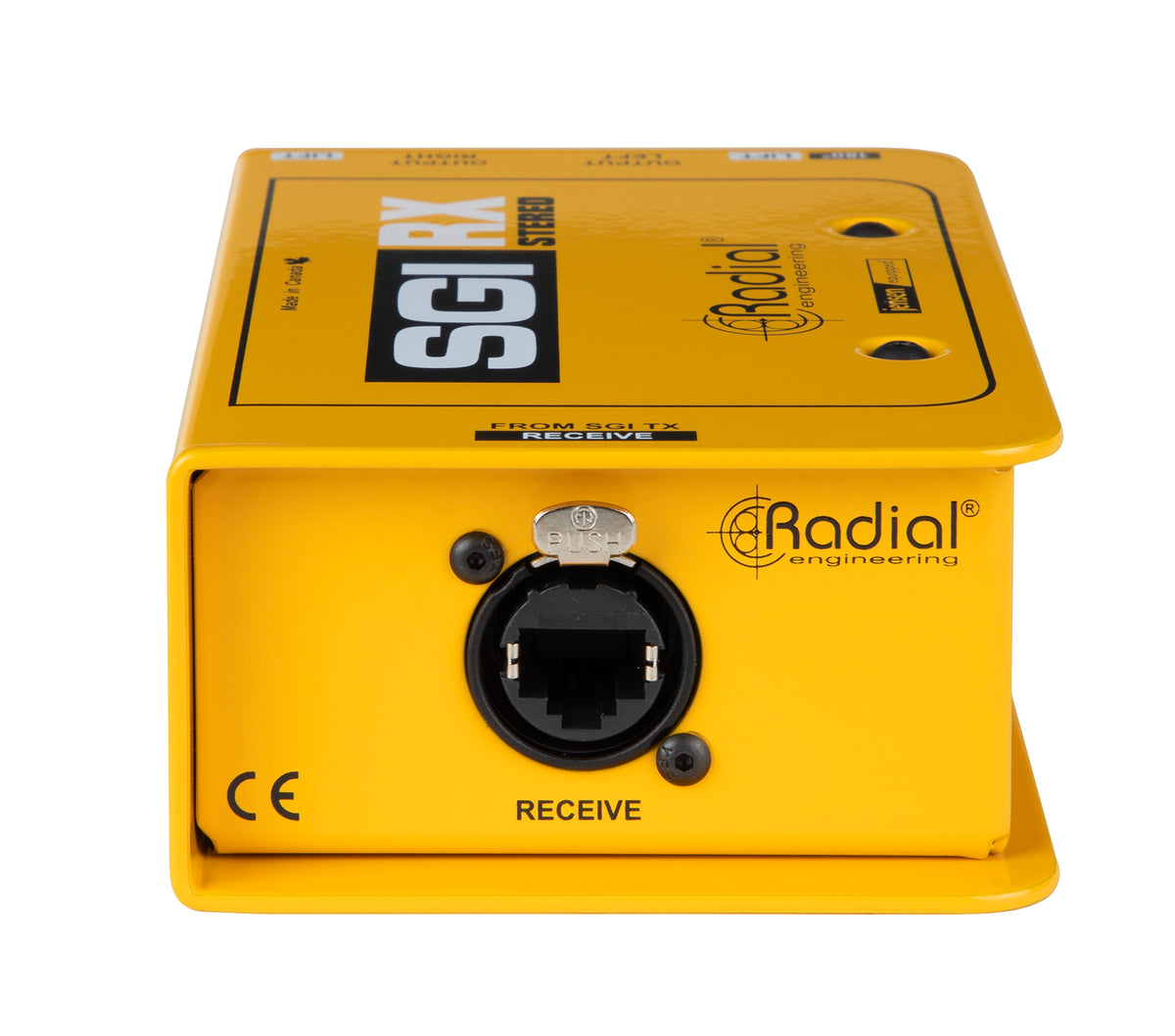 Radial Engineering SGI Stereo RX - Receiver Only - input connections