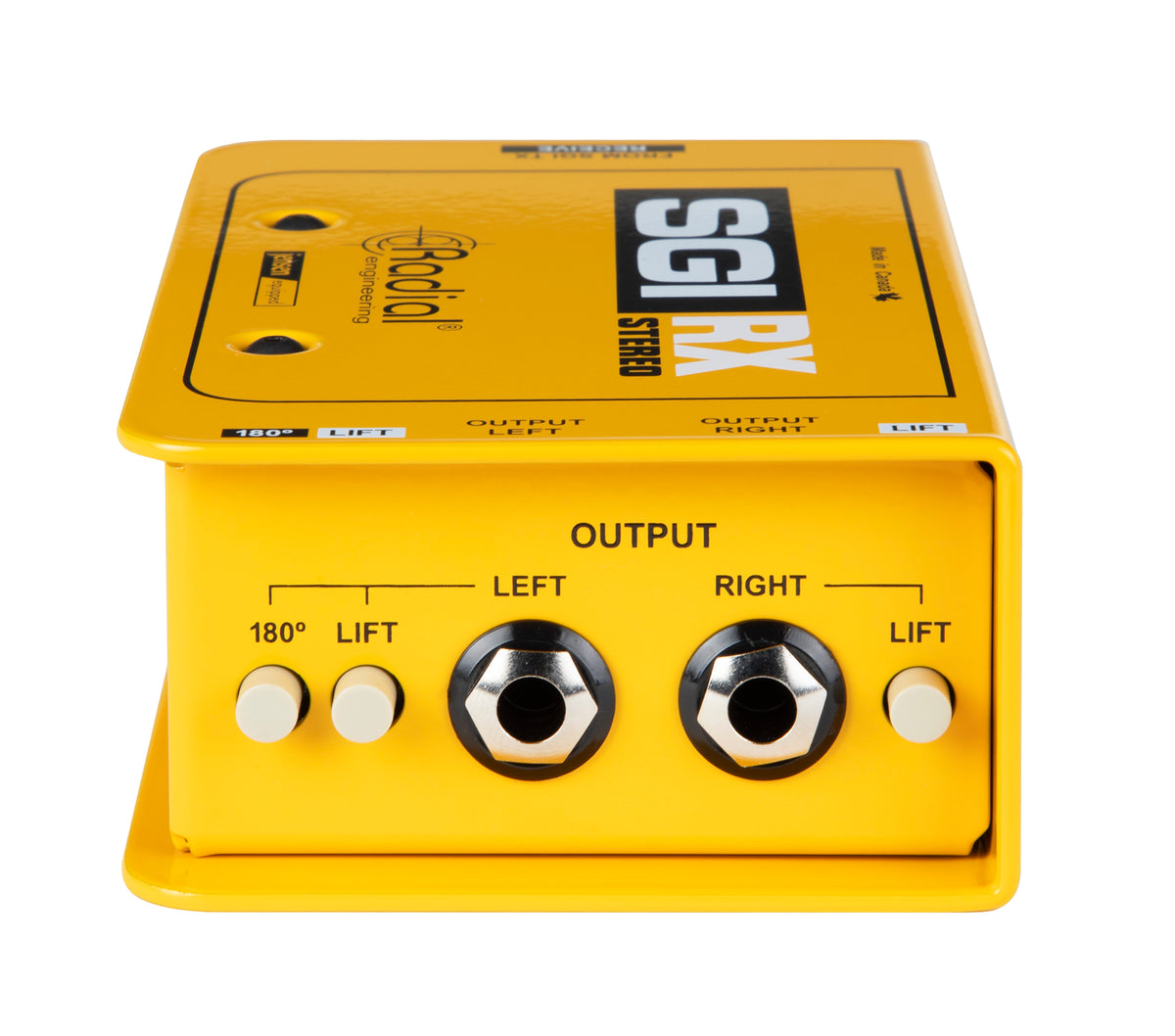Radial Engineering SGI Stereo RX - Receiver Only - output connections