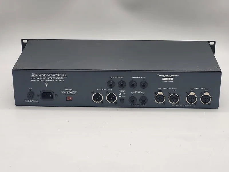 TL Audio C-1 Classic Series Dual Valve Compressor 1990s - Blue