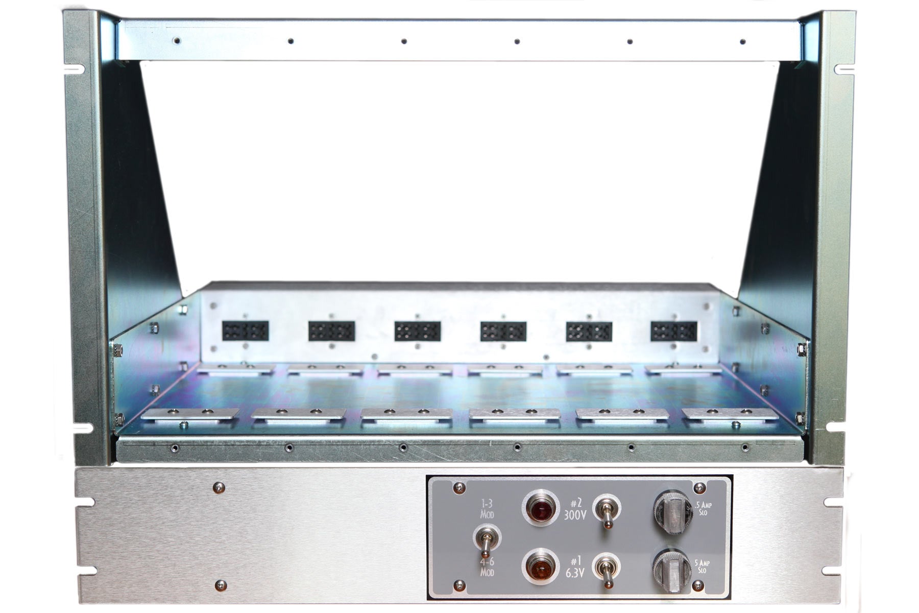 Recording Equipment - Coil Audio - Coil Audio PS6 6 space Rack with PSU (Empty) - Professional Audio Design, Inc