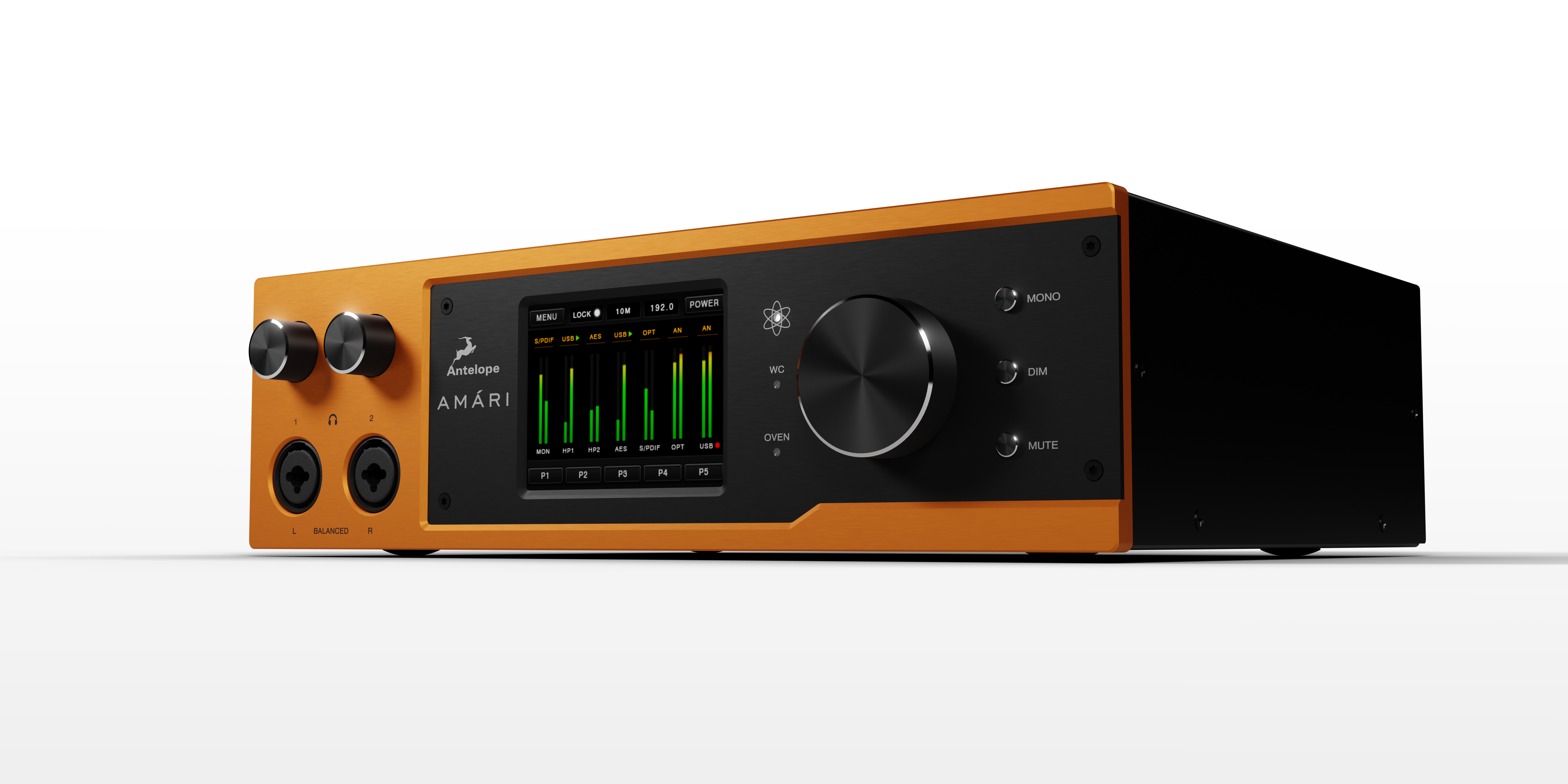 Antelope Audio Amari | 2x6 Reference AD/DA Converter/USB 3.0 Audio Interface - Professional Audio Design, Inc