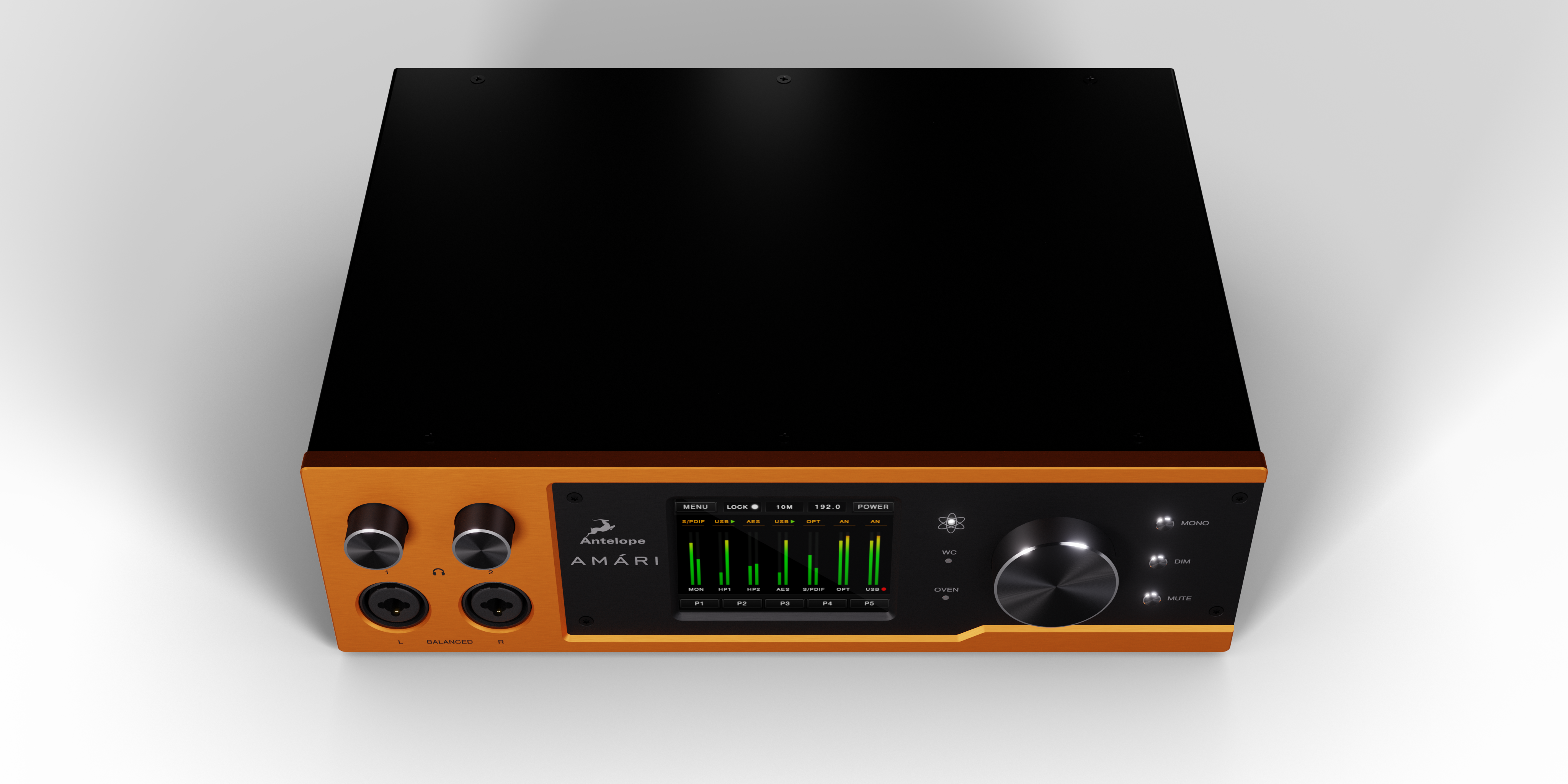 Antelope Audio Amari | 2x6 Reference AD/DA Converter/USB 3.0 Audio Interface - Professional Audio Design, Inc
