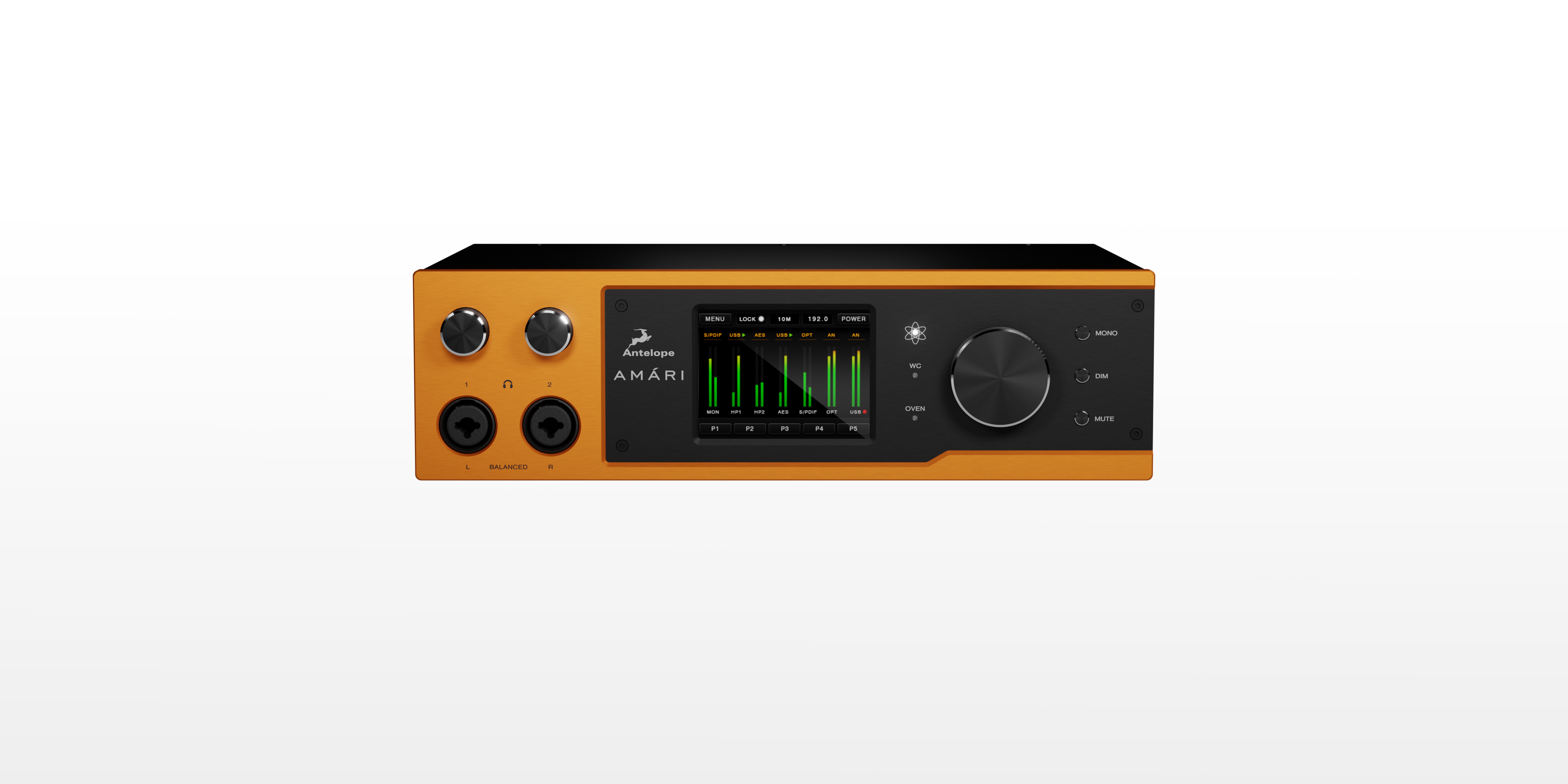 Antelope Audio Amari | 2x6 Reference AD/DA Converter/USB 3.0 Audio Interface - Professional Audio Design, Inc