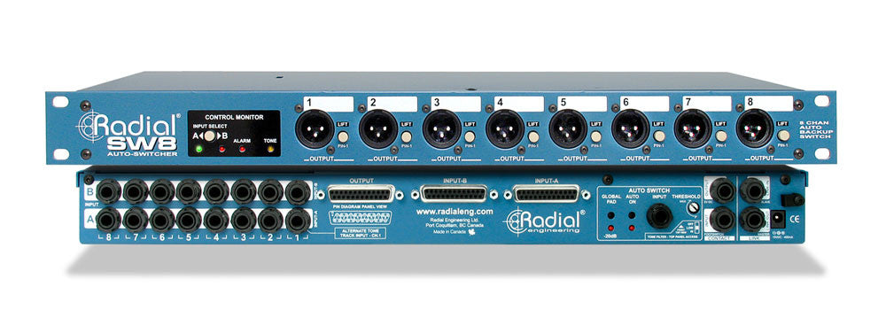 Accessories - Radial Engineering - Radial Engineering SW8 - Professional Audio Design, Inc