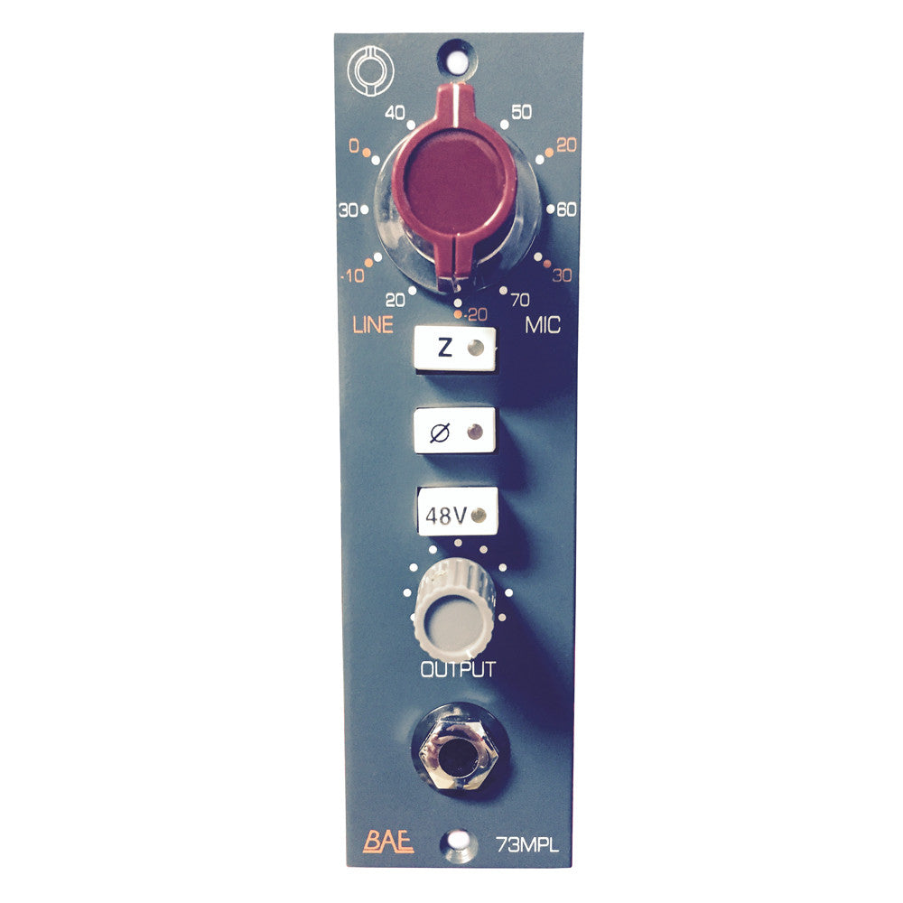 Recording - BAE Audio - BAE 1073MPL 500 Series Pre amp - Professional Audio Design, Inc
