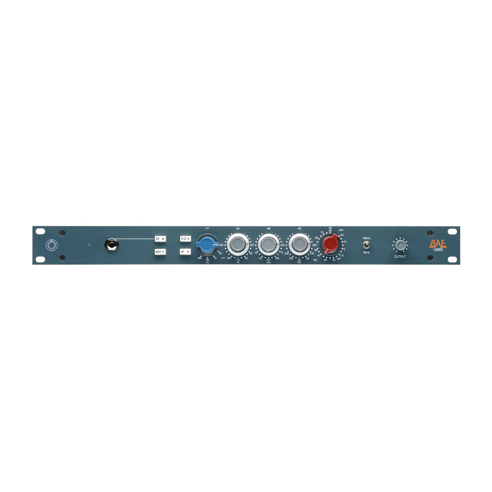 Recording Equipment - BAE Audio - BAE PAIR 1066DWPS-Pair, 19" Rackmount Version, With Power Supply - Professional Audio Design, Inc