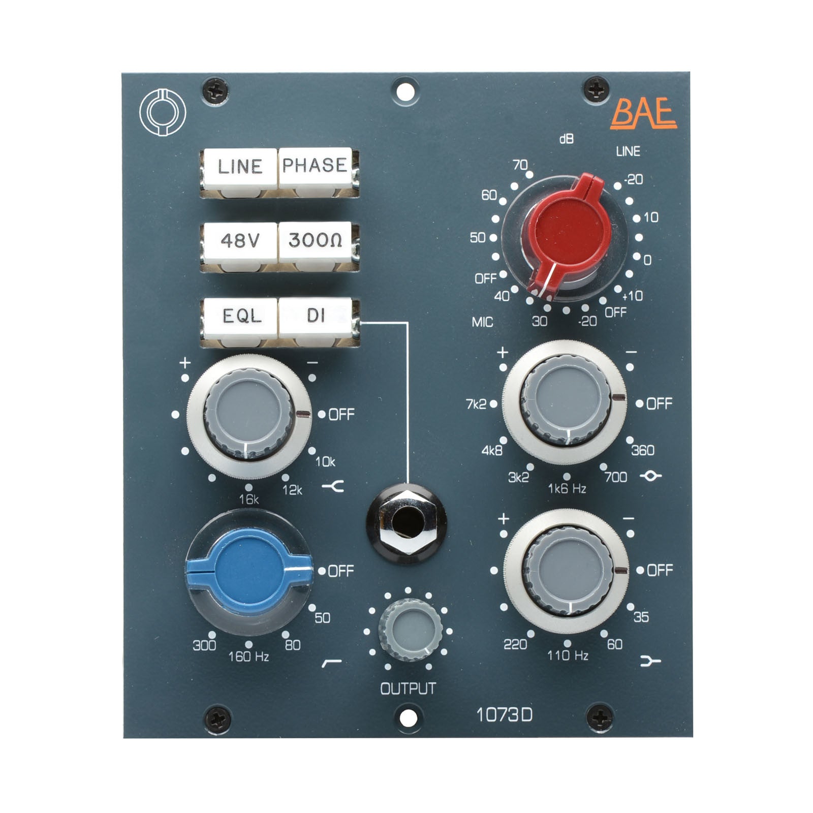 Recording Equipment - BAE Audio - BAE 1073D 500 Series module - Professional Audio Design, Inc