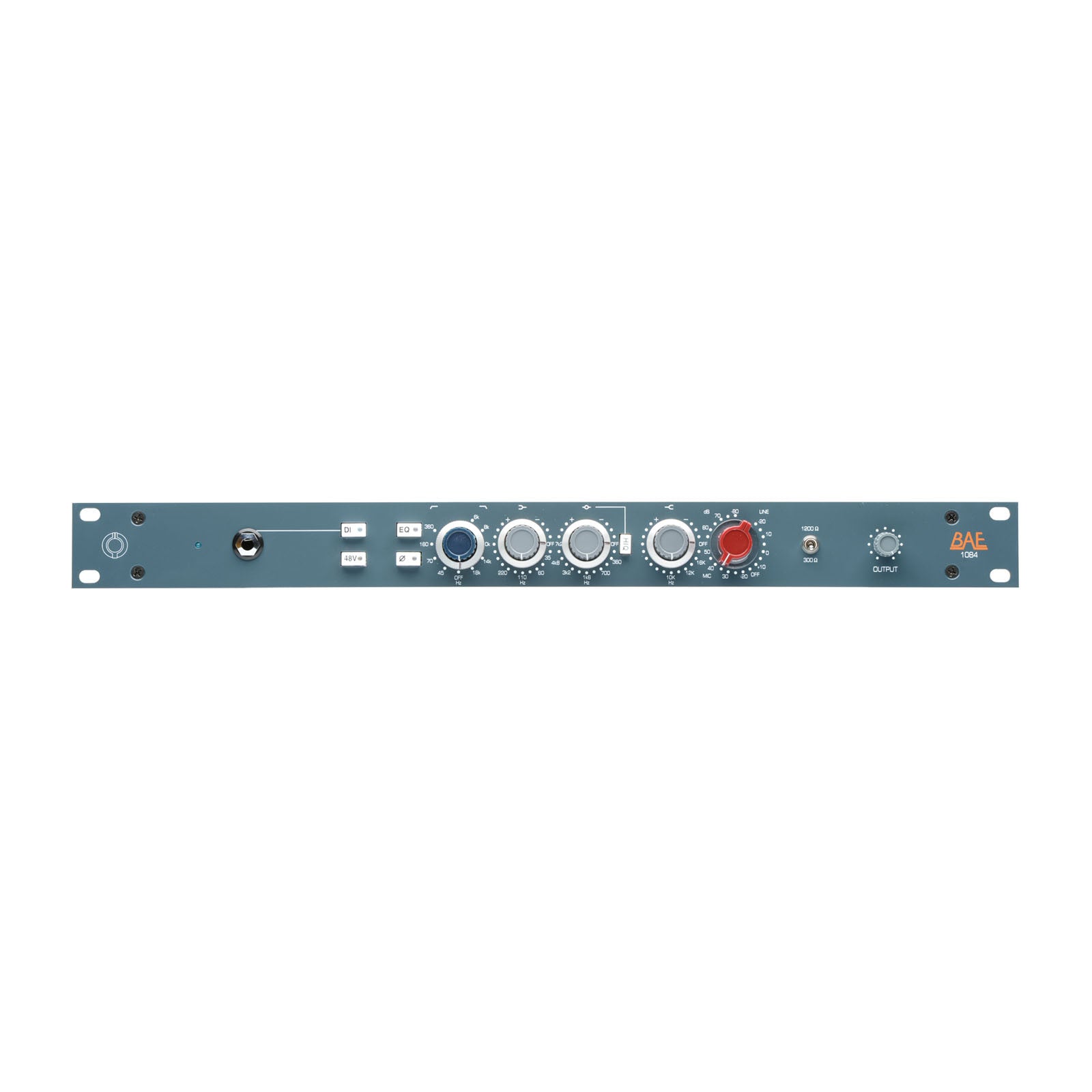 Recording Equipment - BAE Audio - BAE PAIR 1084WPS-Pair, 19" Rackmount Version, With Power Supply - Professional Audio Design, Inc