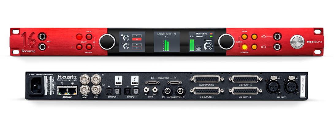 Focusrite Red 16Line - Interfaces - Professional Audio Design, Inc