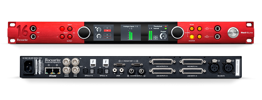 Focusrite Red 16Line - Interfaces - Professional Audio Design, Inc Focusrite Red 16Line - Interfaces - Professional Audio Design, Inc