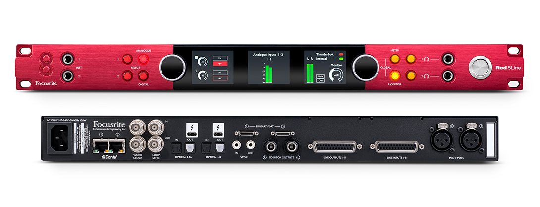 Focusrite Red 8Line - Interfaces - Professional Audio Design, Inc