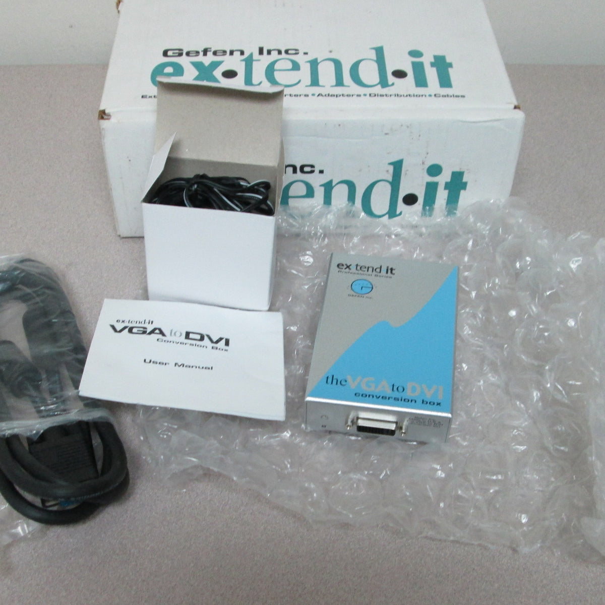 Gefen VGA to DVI Conversion Box - - Professional Audio Design, Inc