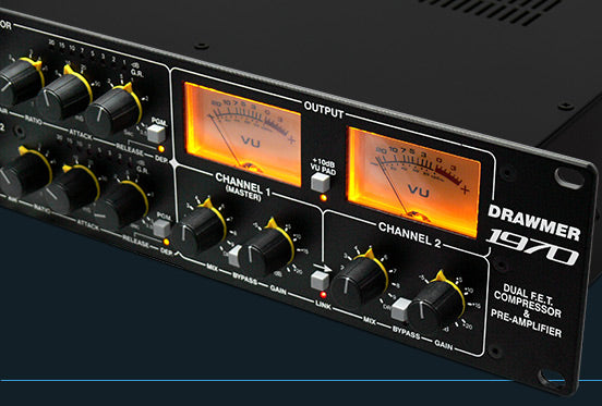 Drawmer 1970 - Dual FET Compressor and Preamplifier