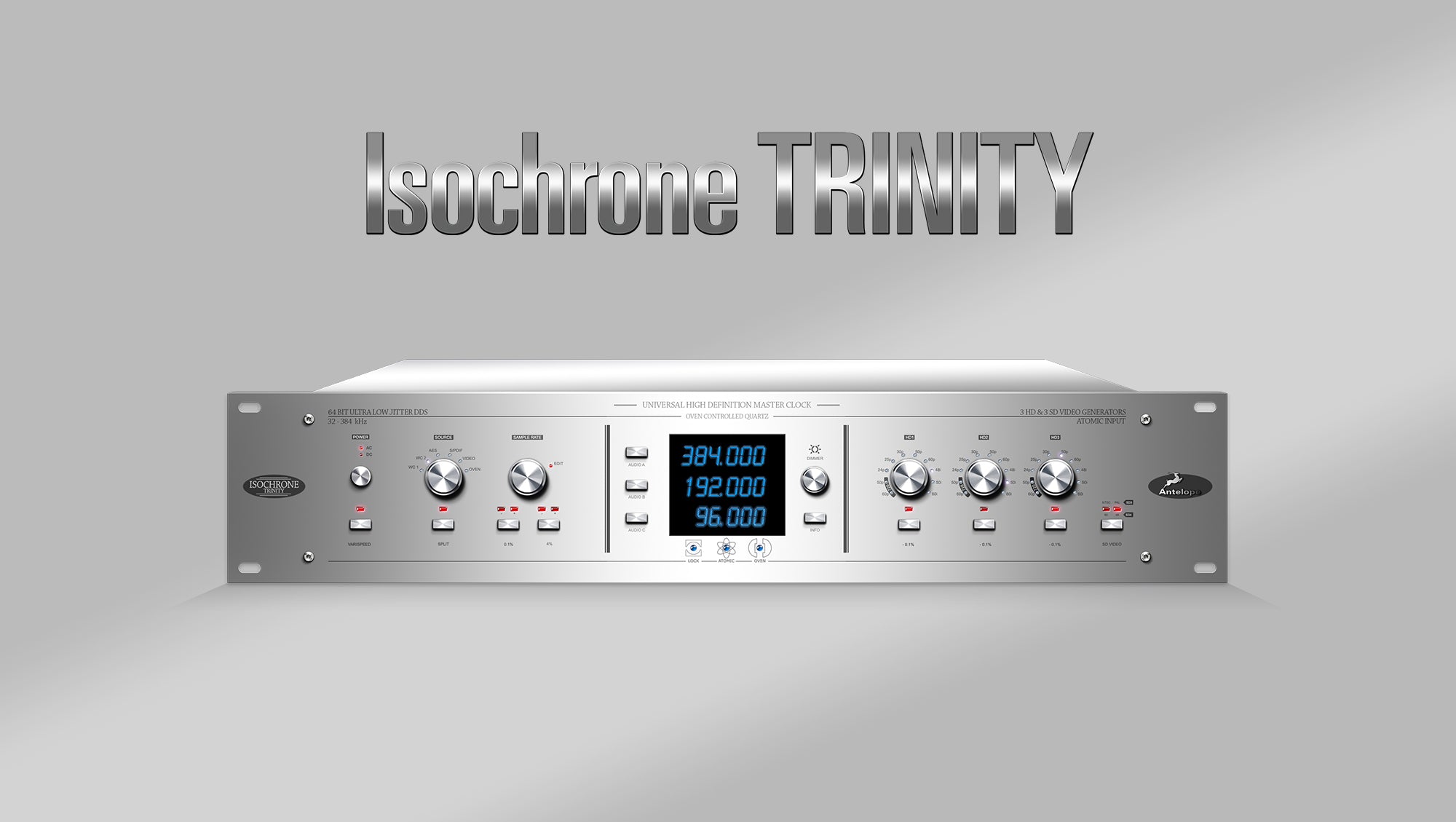 Recording Equipment,Computer Audio - Antelope Audio - Antelope Audio Isochrone TRINITY - Professional Audio Design, Inc