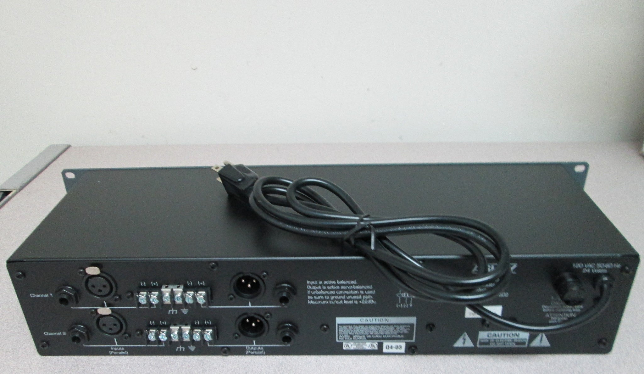 Recording Equipment - Ashly - Ashly GQX 1502 15 Band Graphic Equalizer - Professional Audio Design, Inc