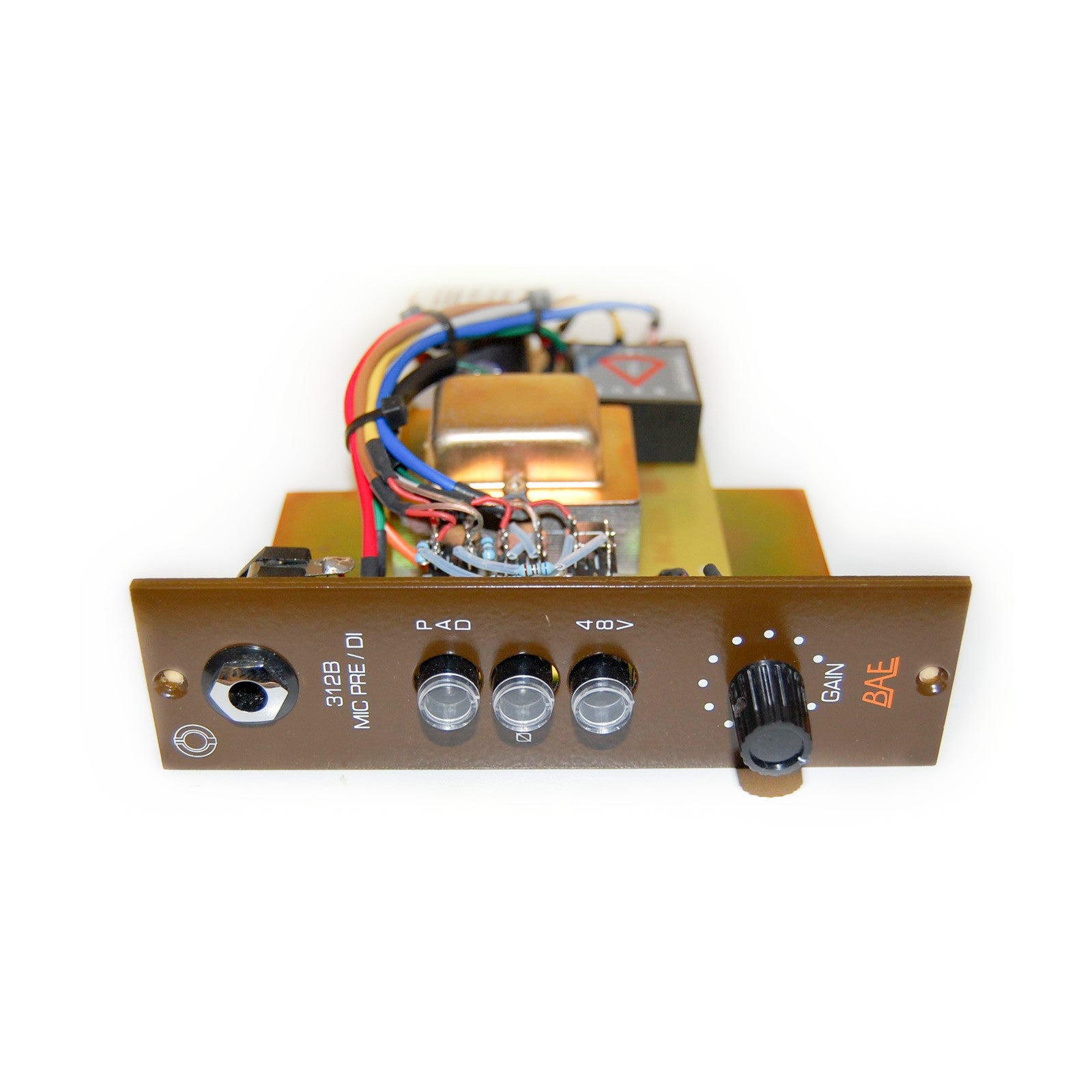 Recording Equipment - BAE Audio - BAE 312BMOD-500 Series Pre Amp (with 9BD lower gain) Module - Professional Audio Design, Inc