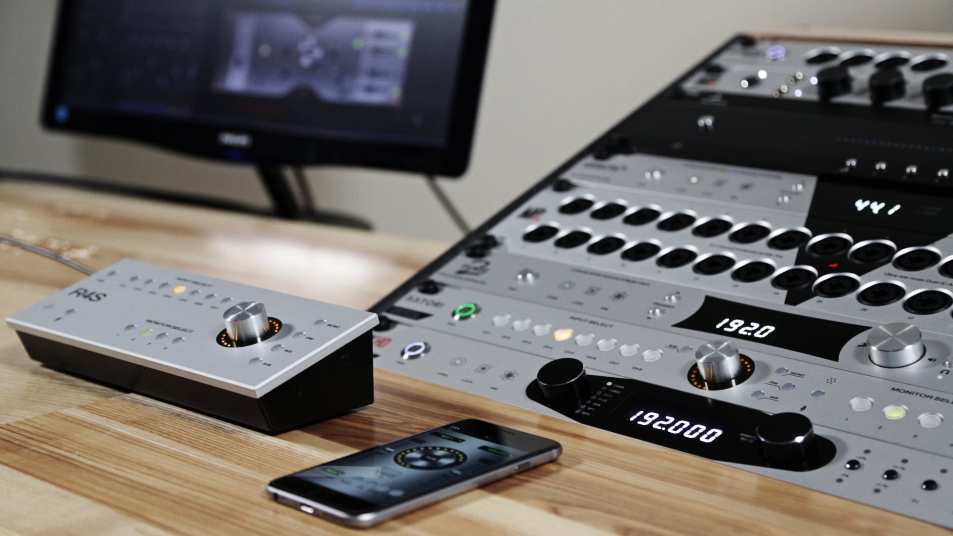 Antelope Audio Satori + R4S | High-End Monitoring Controller with Remote Control - Professional Audio Design, Inc