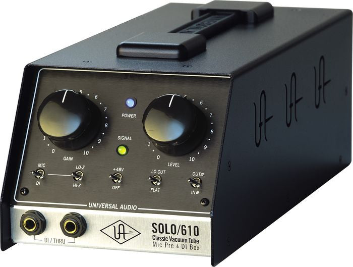 Recording Equipment - Universal Audio - Universal Audio Solo/610 Tube 1-Channel Mic Pre/DI - Professional Audio Design, Inc