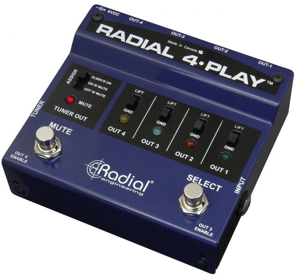 Radial Engineering 4-Play - Multi-Output DI Box