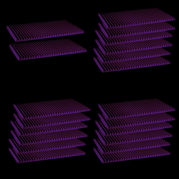 Acoustics - Auralex Acoustics - Auralex 1" Studiofoam Wedge-24 - Professional Audio Design, Inc