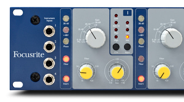 Focusrite ISA 428 MKII - Mic Preamp - Professional Audio Focusrite ISA 428 MKII - Mic Preamp - Professional Audio