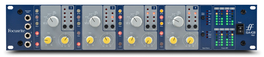 Focusrite ISA 428 MKII - Mic Preamp - Professional Audio Design, Inc