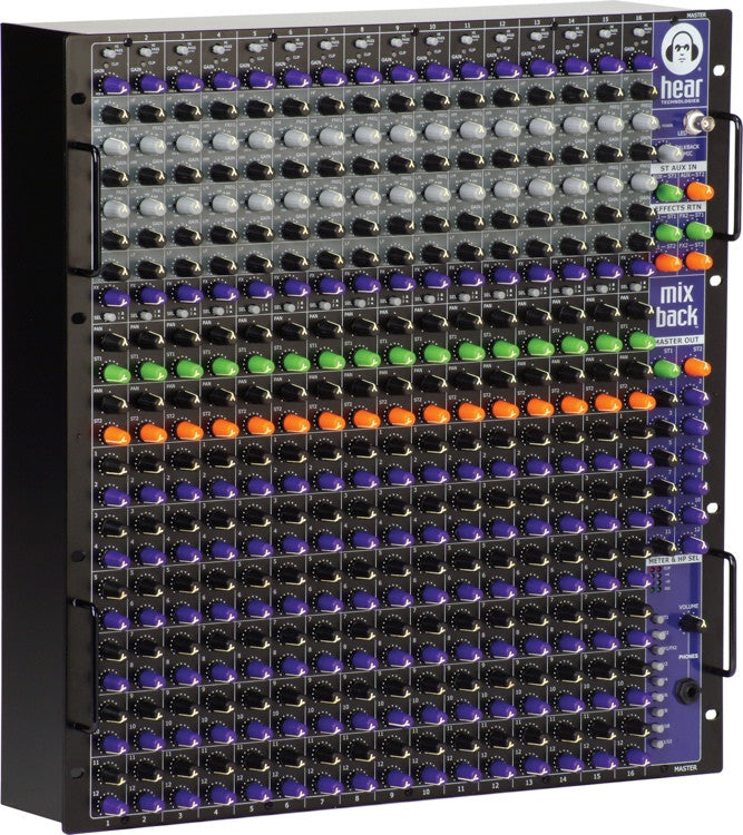 Consoles - Hear Technologies - Hear Technologies Mix Back Mixer With Remote - Professional Audio Design, Inc