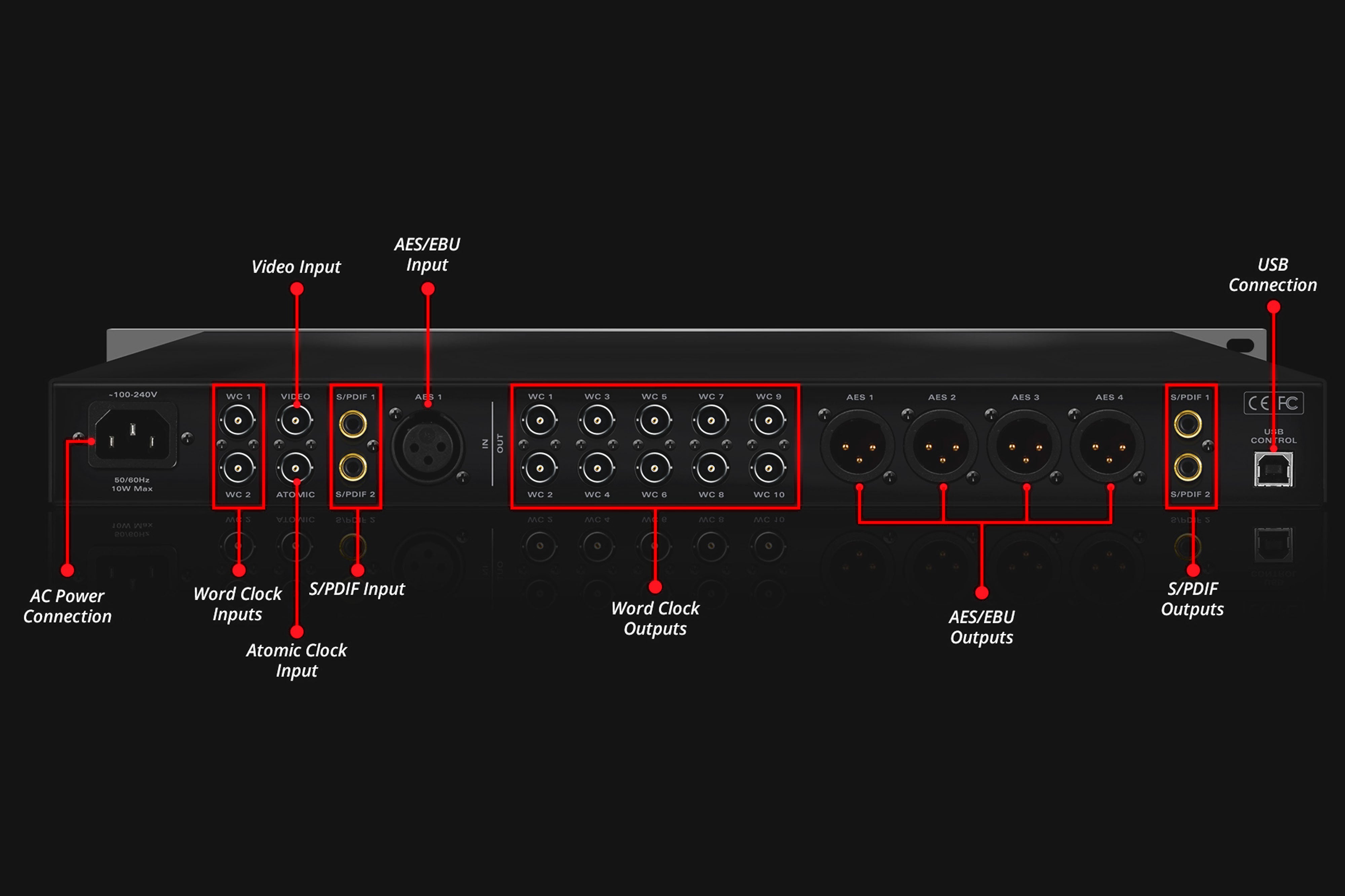 Antelope Audio OCX HD | 768 kHz HD Master Clock - Professional