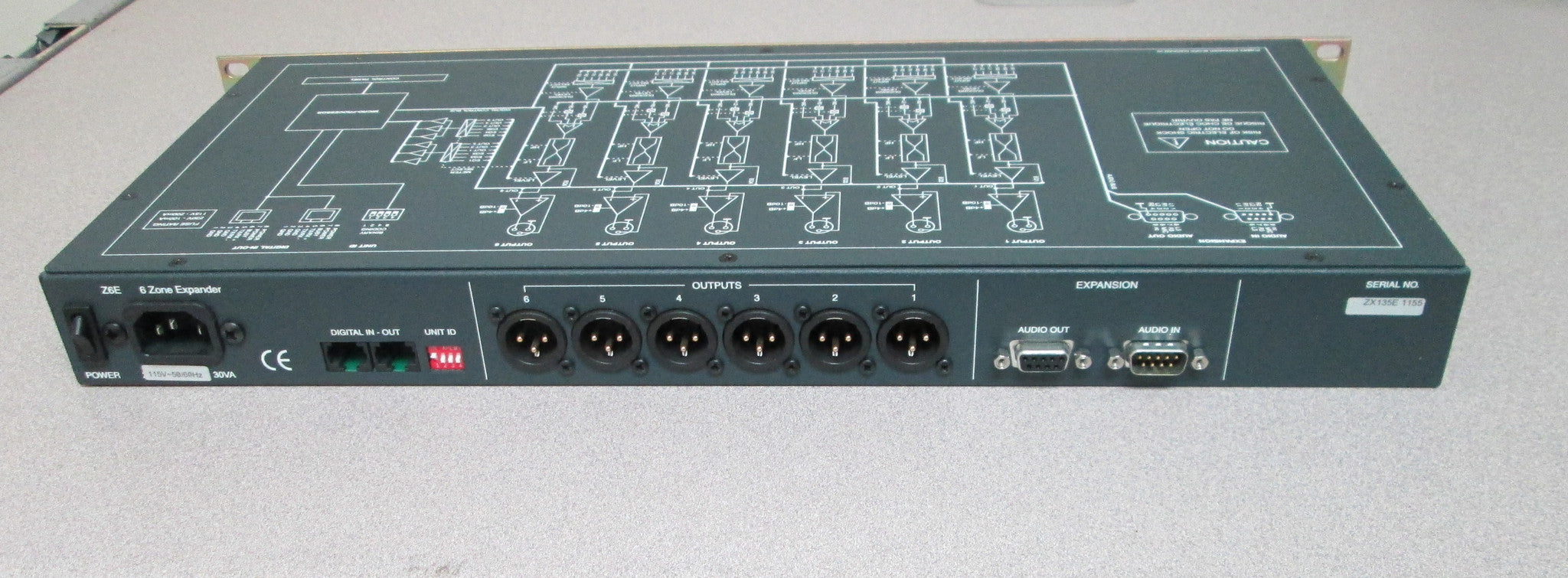 Recording Equipment - LA Audio - LA Audio ZX135E 6 Zone Expander - Professional Audio Design, Inc