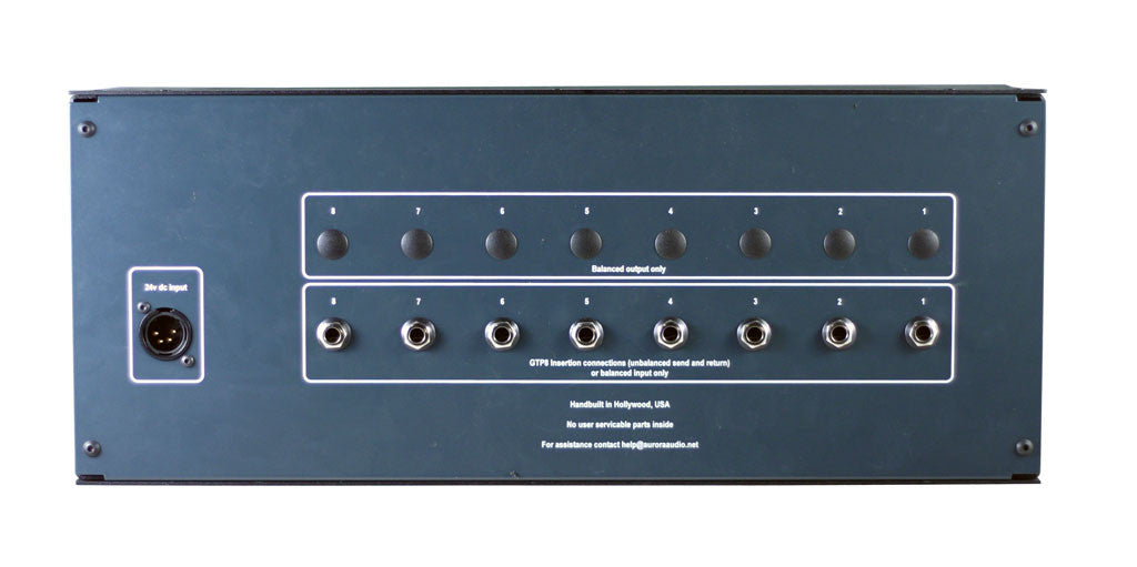Recording Equipment - Aurora Audio - Aurora Audio GT4-8 Eight Channel 4 Band EQ - Professional Audio Design, Inc