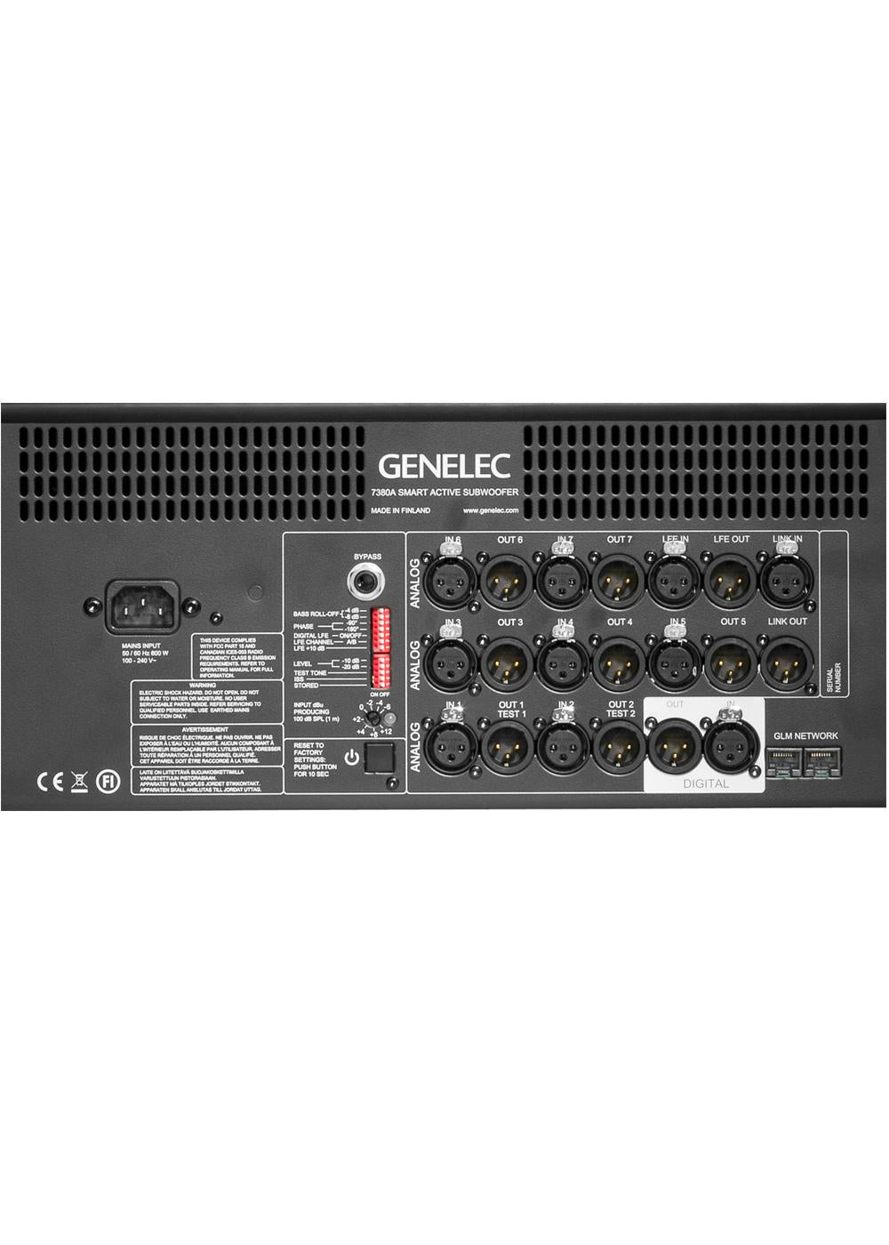Genelec 7380AP SAM Subwoofer - Monitor Systems - Professional Audio Design, Inc