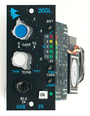Recording Equipment,Accessories - API - API 205L - Professional Audio Design, Inc