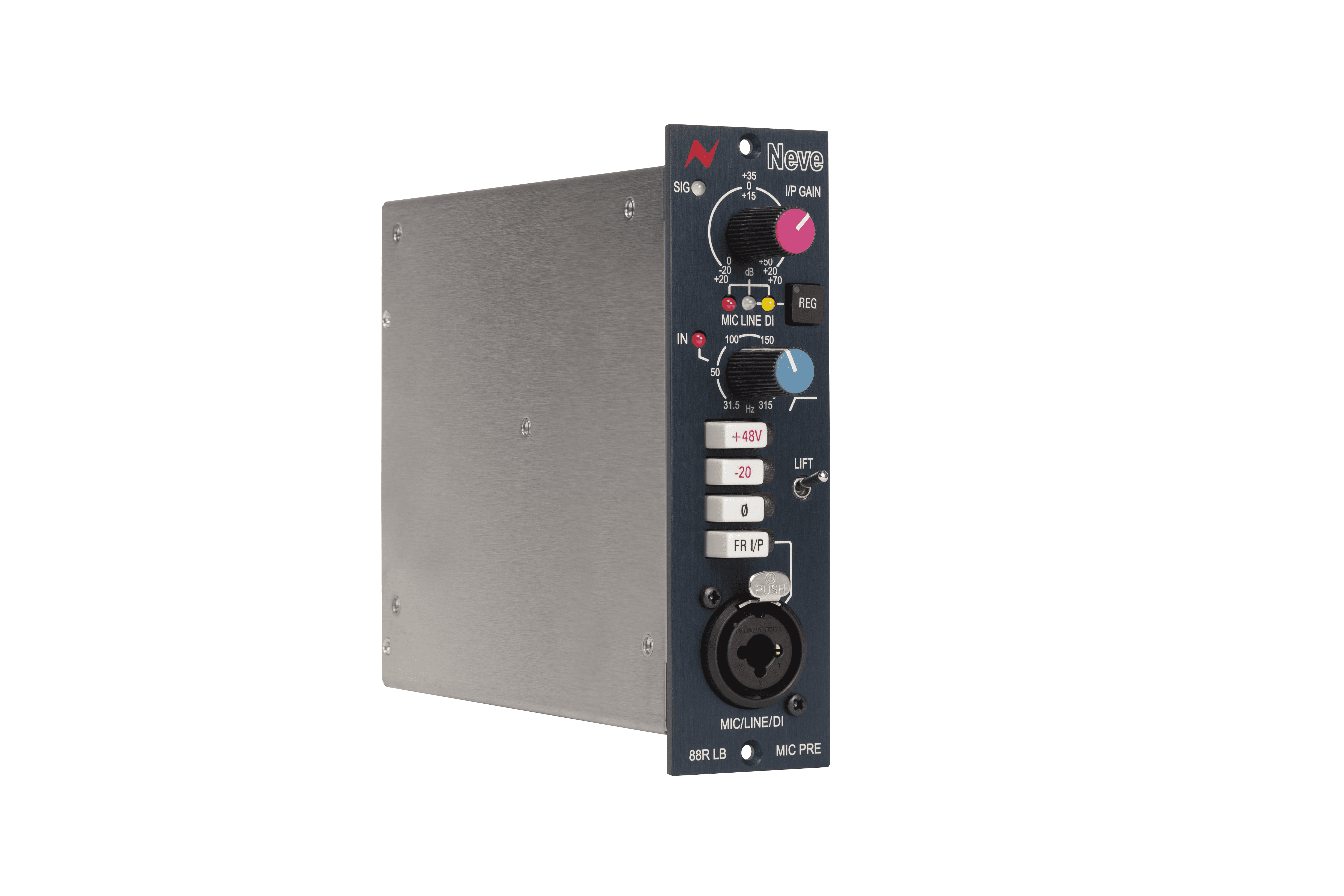 500 Series - AMS Neve - AMS Neve 88RLB 500 Series mono mic preamp module - Professional Audio Design, Inc
