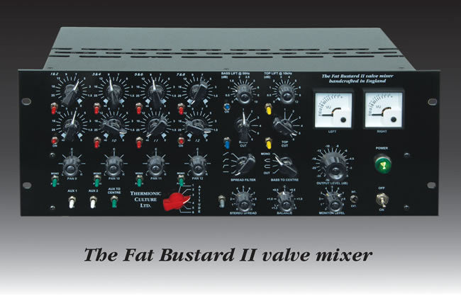 Consoles - Thermionic Culture - Thermionic Culture Fat Bustard II - Professional Audio Design, Inc