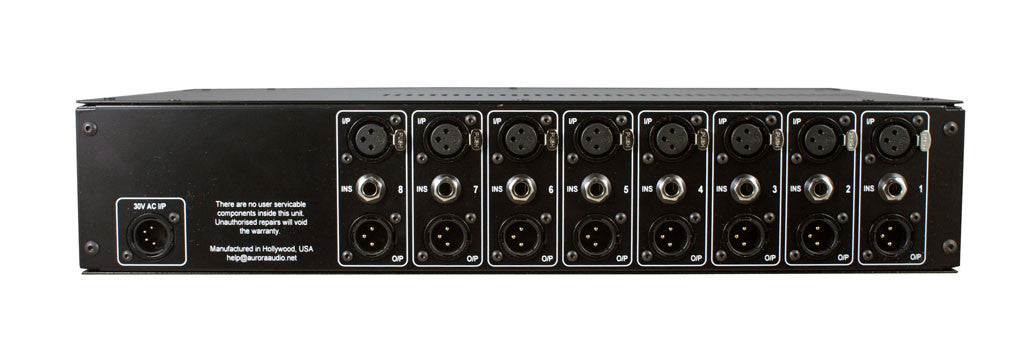 Aurora Audio GTP8 Eight Channel Preamp - Professional Audio Design Aurora Audio GTP8 Eight Channel Preamp - Professional Audio Design