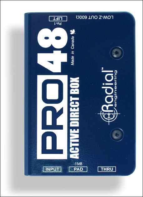 Accessories - Radial Engineering - Radial Engineering Pro48 - Professional Audio Design, Inc