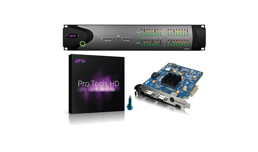 Avid PRO TOOLS HD NATIVE + HD I/O 16X16 ANALOG BUNDLE PCIE