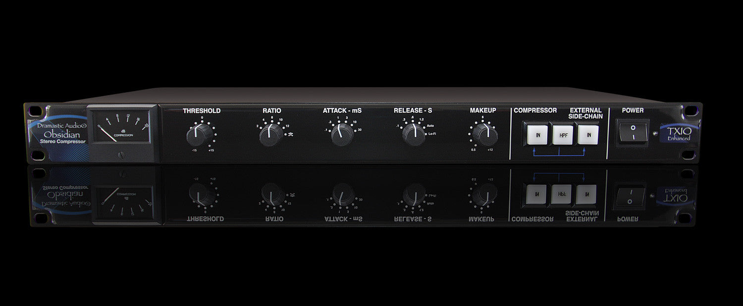 Recording Equipment - Dramastic Audio - Dramastic Audio Obsidian Stereo Bus Compressor - Professional Audio Design, Inc