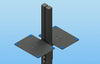 Sound Anchors ADJ3 Pair Stands for 2 Monitors