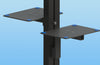Sound Anchors ADJ3 Pair Stands for 2 Monitors