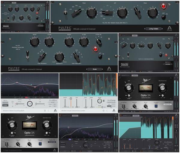 Apogee Apogee FX Bundle - Bundle of all 5 Apogee FX plugins and Rack (AU,AAX, VST)