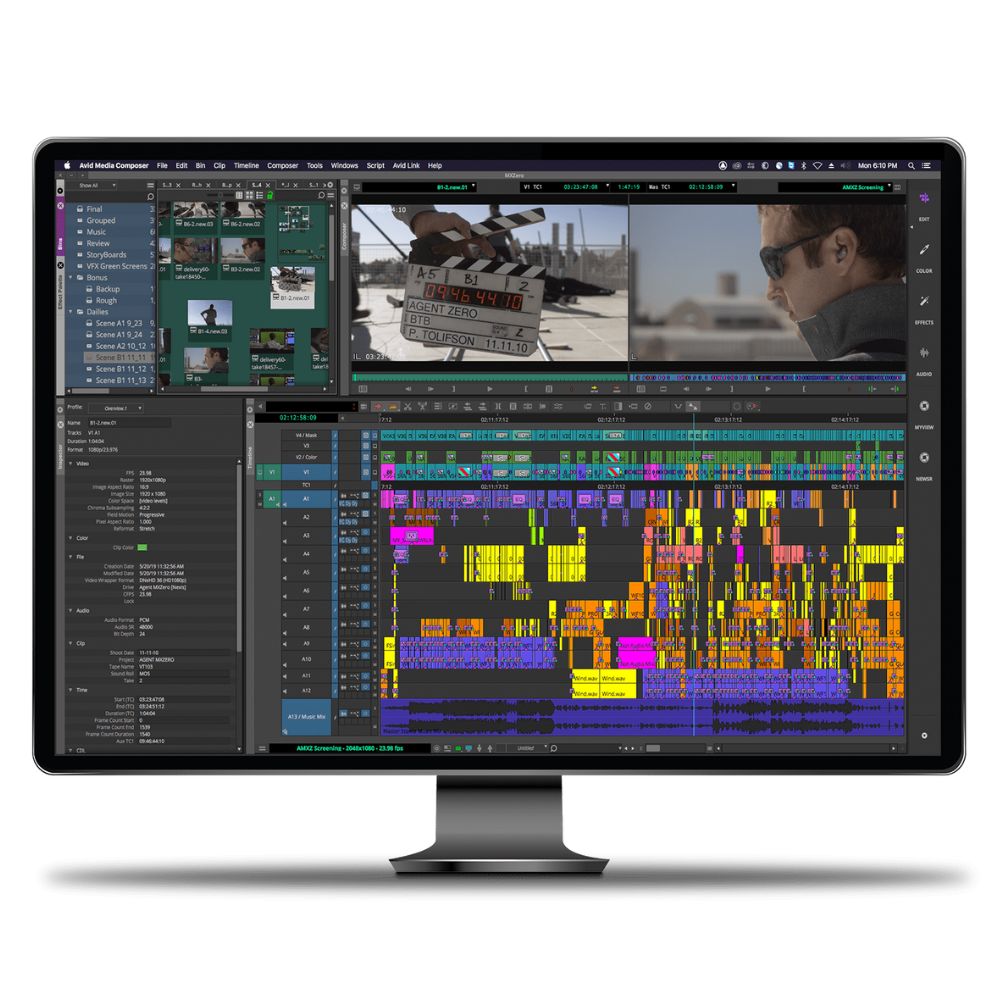 Avid Media Composer Perpetual Floating License New (50 Seat) - Education Pricing