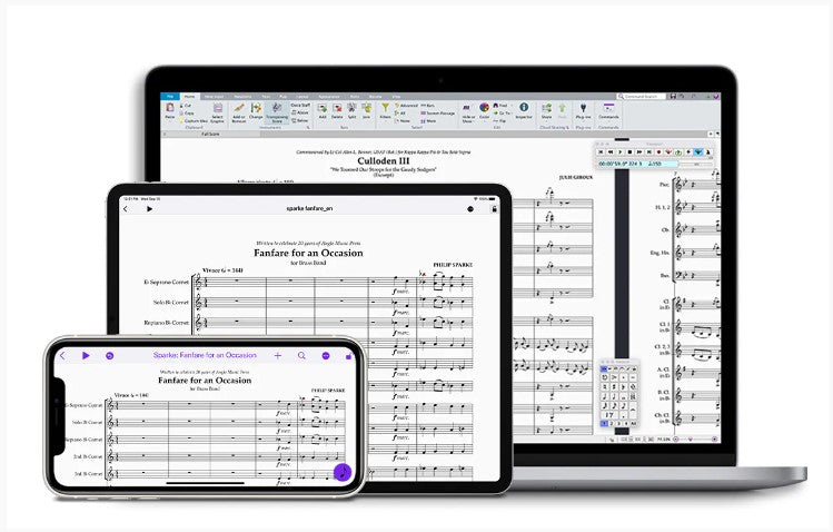 Avid Sibelius Ultimate 1Y Subscription TRADE-UP from Full Finale, Mosaic, Notion and Encore