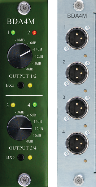 Burl Audio BDA4M Daughter Card for the B80/B16 Mothership