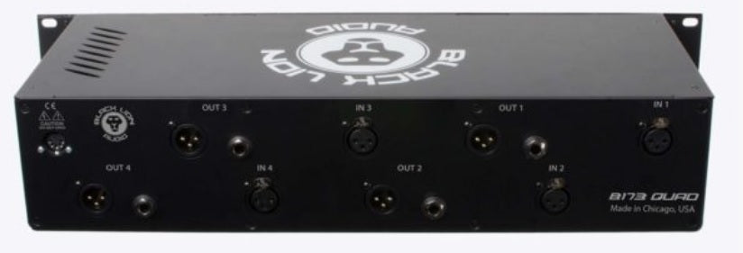 Black Lion Label B173 Quad Mic Preamp/DI - Mic Preamp - Professional Audio Design, Inc