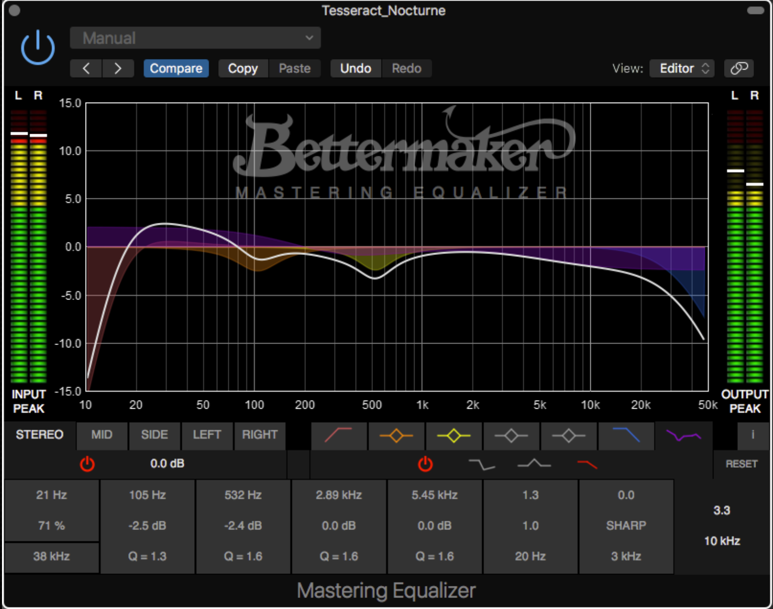 Bettermaker Mastering Equalizer - Mastering Equalizer - Professional Audio Design, Inc
