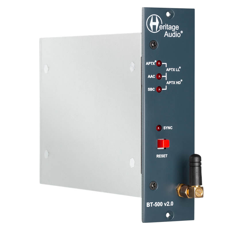 Heritage Audio BT-500 V2.0 - Single Slot 500 Series Sreaming Module
